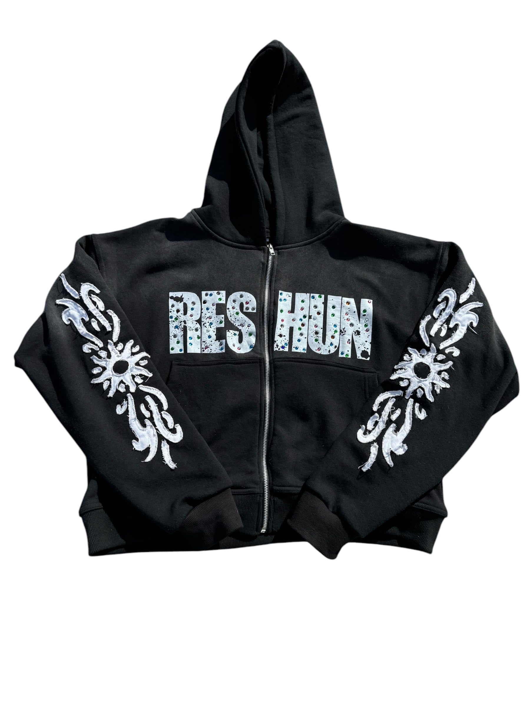 Black Gemstone Jacket