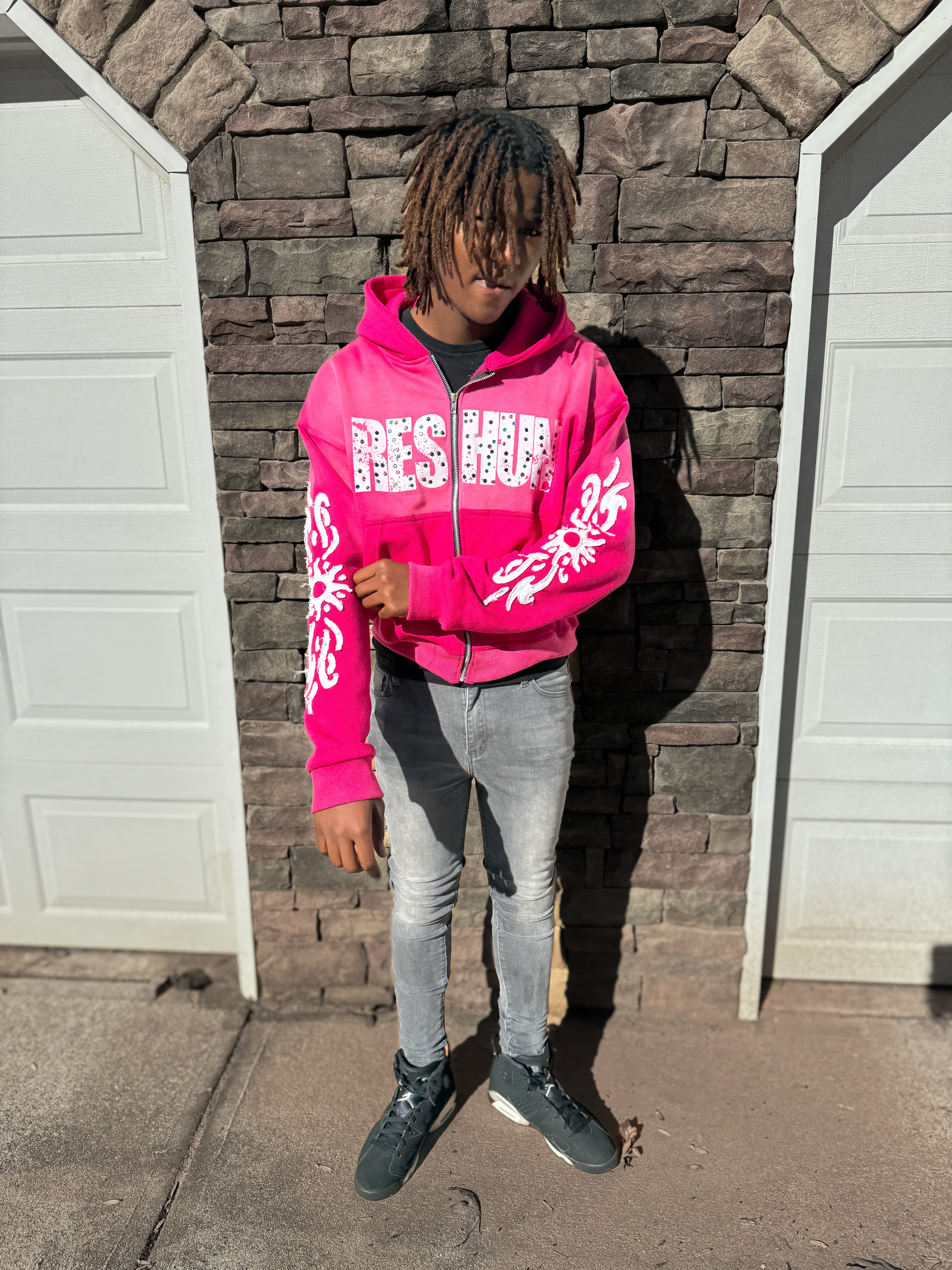 Pink Gemstone Jacket